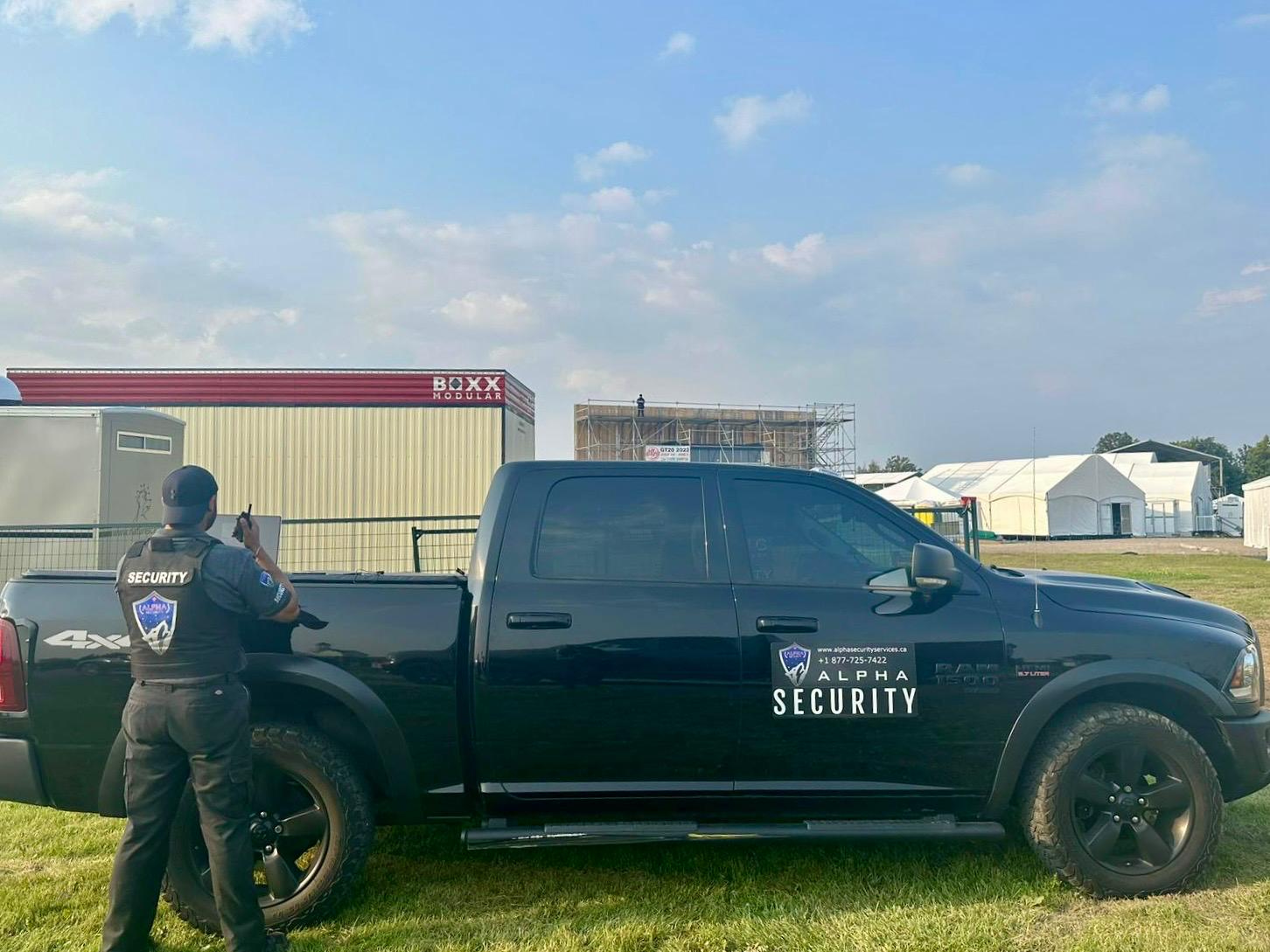 Around the clock security at construction sites - 24/7 protection for equipment and property-alt