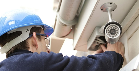 Alpha Security camera installation Ontario Canada